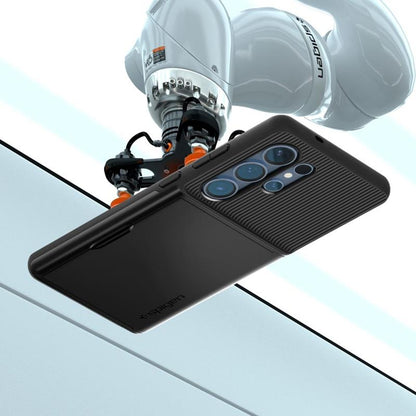 Spigen Slim Armor CS – dėklas, skirtas „Samsung Galaxy S25 Ultra“ (juodas)