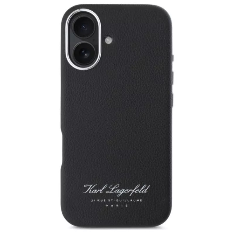 Karl Lagerfeld Hotel RSG - Dėklas skirtas iPhone 16 (juodas)