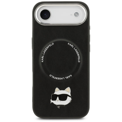 Karl Lagerfeld Choupette Smeigtukas MagSafe - Dėklas iPhone Air (juodas)