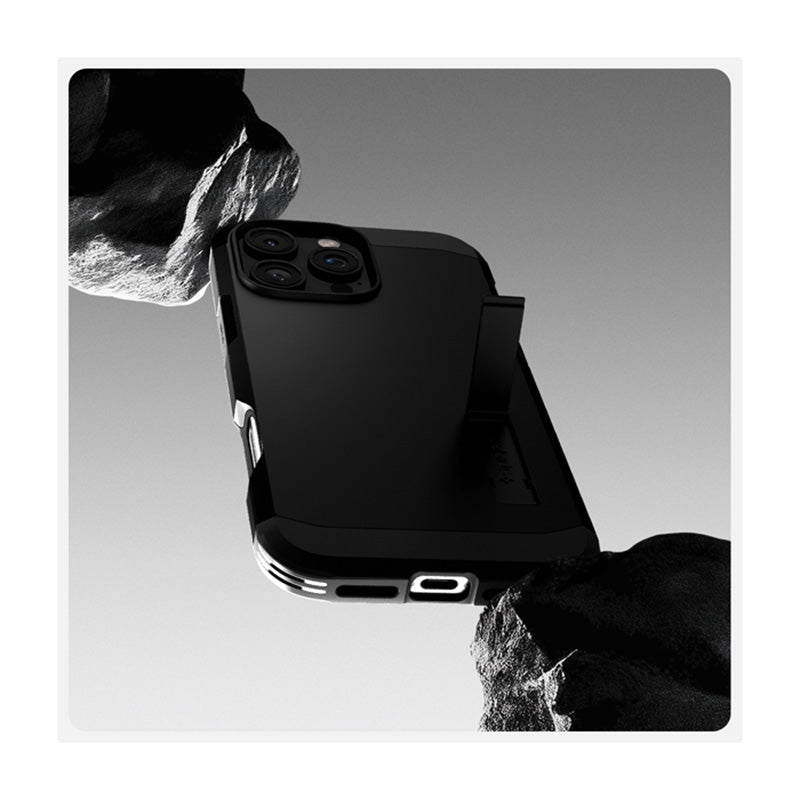 Spigen Tough Armor Mag MagSafe – dėklas, skirtas „iPhone 16 Pro“ (juodos spalvos)