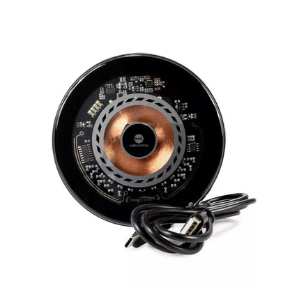 WEKOME WP-U164 serija "Vanguard" - Qi 15W belaidis indukcinis įkroviklis (Juoda)