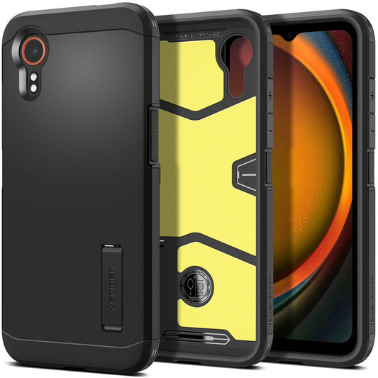 Spigen Tough Armor – Dėklas, skirtas „Samsung Galaxy XCover 7“ (juodas)