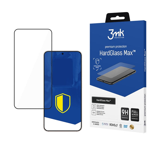 3mk HardGlass Max – Grūdintas stiklas, skirtas „Samsung Galaxy S25 Edge“