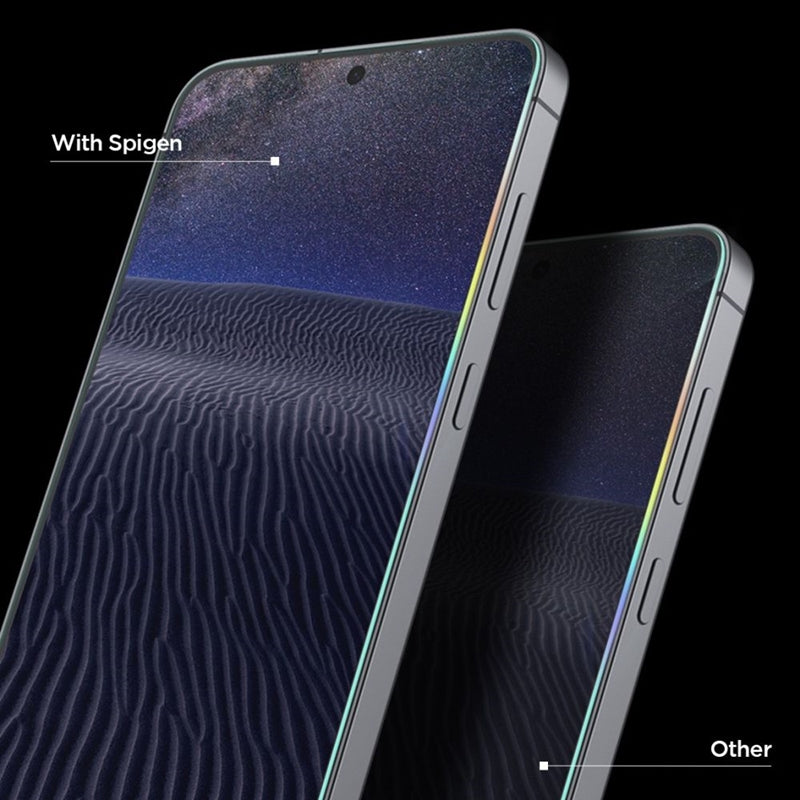 Spigen GLAS.TR EZ Fit Pro - Grūdintas stiklas, skirtas Samsung Galaxy S25 FE