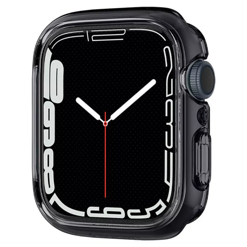 Spigen Ultra Hybrid – dėklas, skirtas „Apple Watch 7/8/9 41 mm“ (skaidrus)