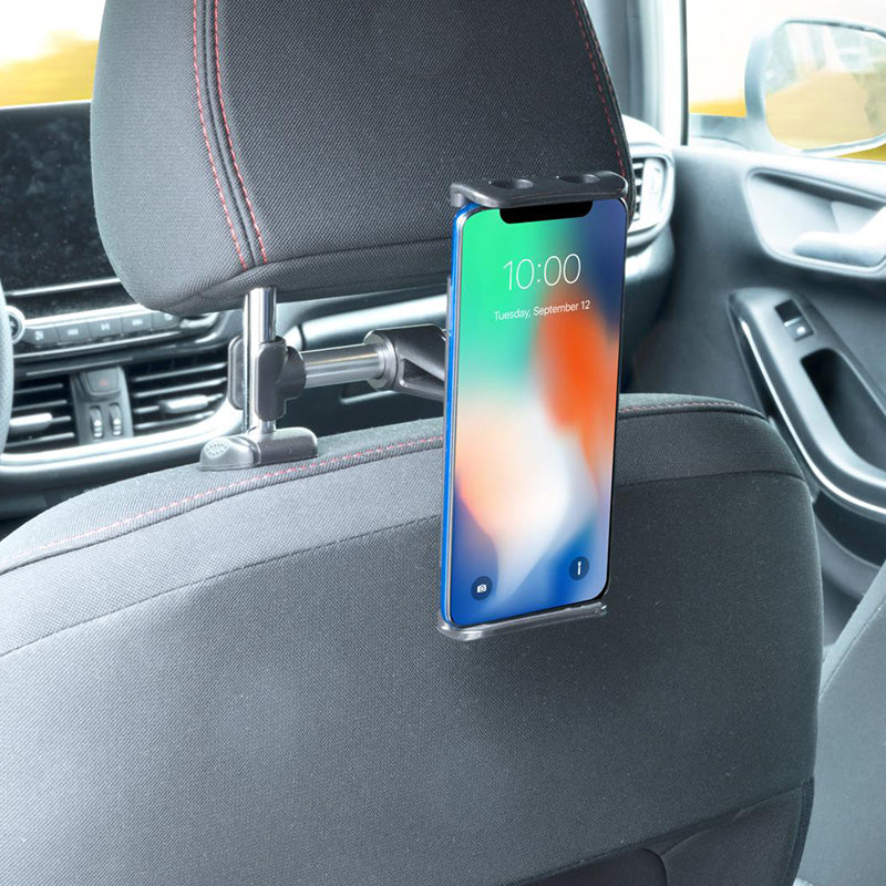 Dunlop – automobilinis galvos atramos laikiklis išmaniajam telefonui / planšetei 12-21 cm