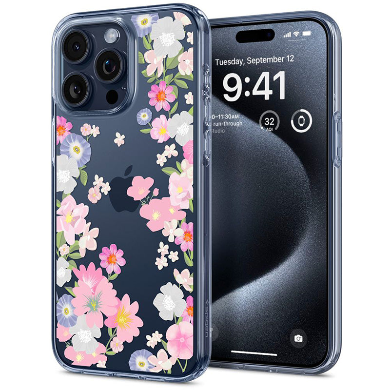 Spigen Liquid Crystal - dėklas skirtas iPhone 15 Pro (Blossom)