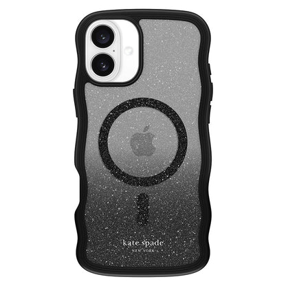 Kate Spade New York Wavy MagSafe – dėklas, skirtas „iPhone 16 Plus“ (Nakties kritimas)