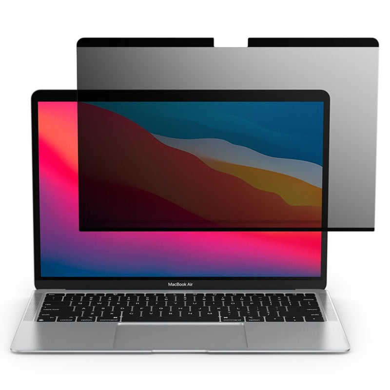 Spigen SafeView Privacy – Privatumo plėvelė, skirta MacBook Air 13.6" M4 (2025) / M3 (2024) / M2 (2022)