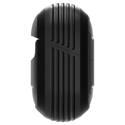 Spigen Rugged Armor dėklas, skirtas Samsung Galaxy Buds 3 / 3 FE / 3 Pro (Matinė juoda)