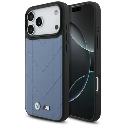 BMW M Dyjuotas dėklas su MagSafe logotipo „iPhone 17 Pro Max“ (mėlynas)