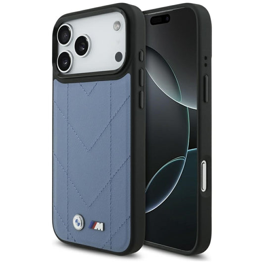 BMW M Dyjuotas dėklas su MagSafe logotipo „iPhone 17 Pro Max“ (mėlynas)