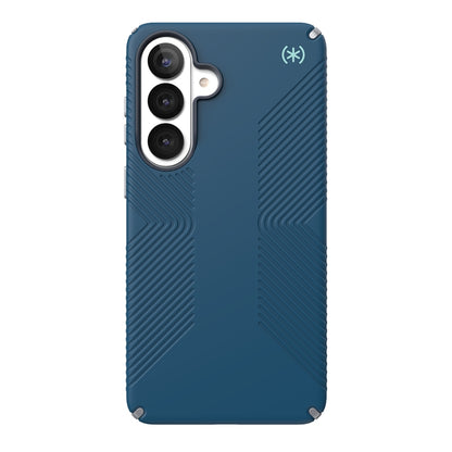 Speck Presidio2 Grip Magnet - Samsung Galaxy S26+ MagSafe dėklas (Deep Sea/Silver Metallic/Spell Blue)