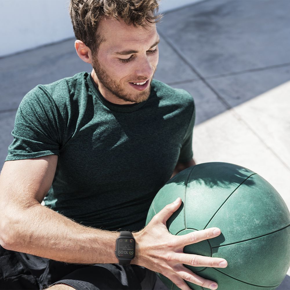 Spigen Proflex EZ FIT 2 pakuotės – ekrano apsauga skirta Apple Watch 8 / 7 45 mm (2 vnt.)