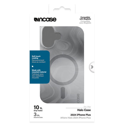 Incase Halo dėklas su MagSafe – dėklas „iPhone 16 Plus“ (Oil Slick Smoke)
