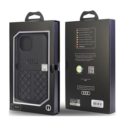 Originalios Audi odos dėklas iPhone 14 (Juodas)