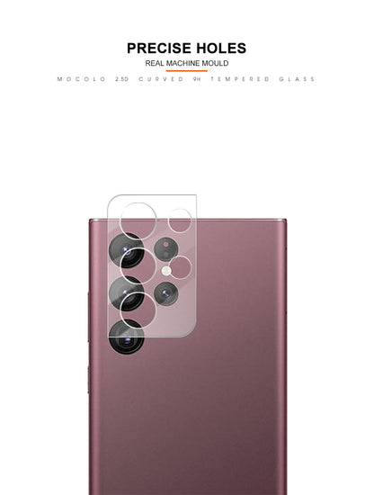 Mocolo Silk Camera Lens Glass - apsauginis stiklas, skirtas Samsung Galaxy S22 Ultra kameros lęšiui
