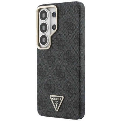 Guess 4G Triangle Logo MagSafe dėklas - Samsung Galaxy S26 Ultra (Juodas)