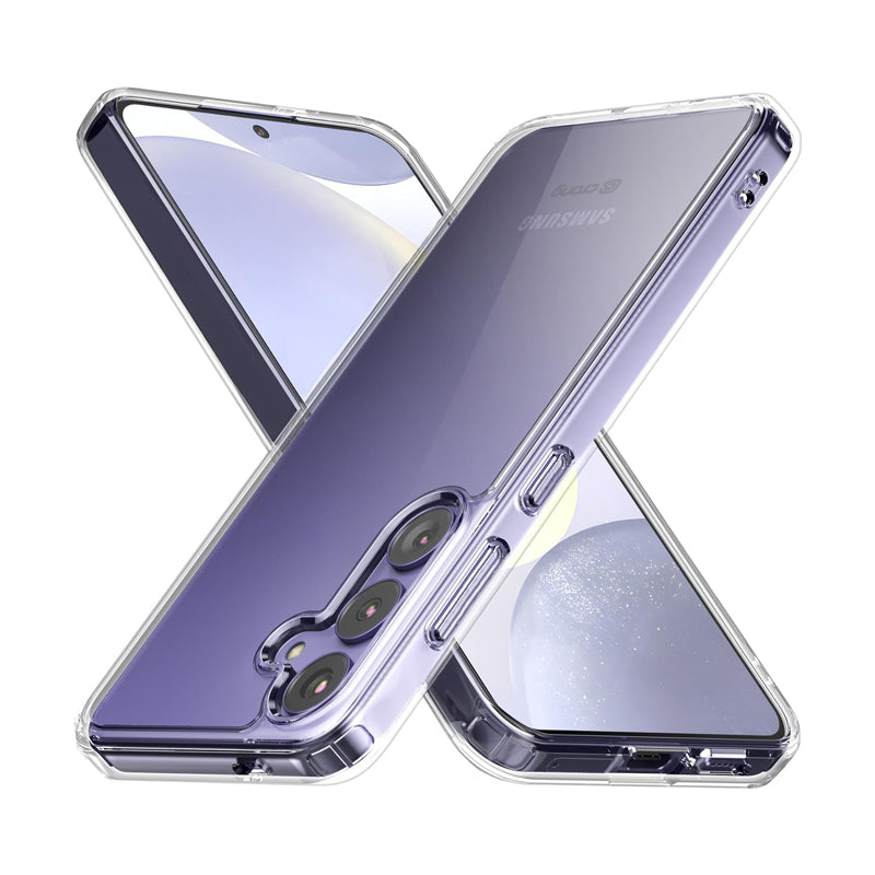 Crong Crystal Shield dėklas – Samsung Galaxy S24+ dėklas (skaidrus)