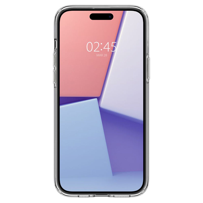 Spigen Liquid Crystal – dėklas, skirtas „iPhone 15 Plus“ („Skaidrus“)