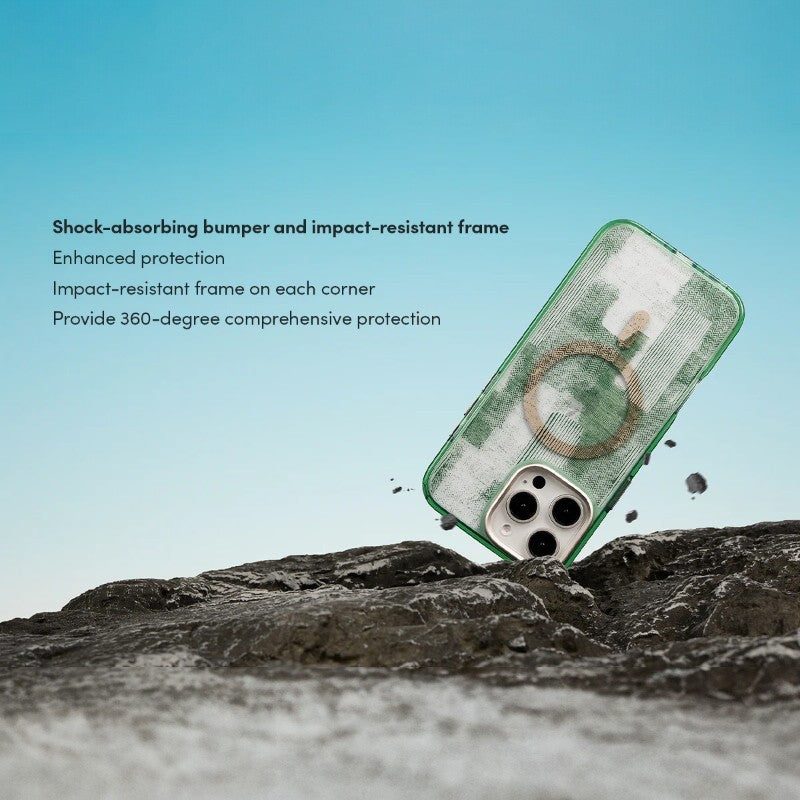 Moshi iGlaze MagSafe – dėklas iPhone 16 Pro Max (Dusk Indigo)