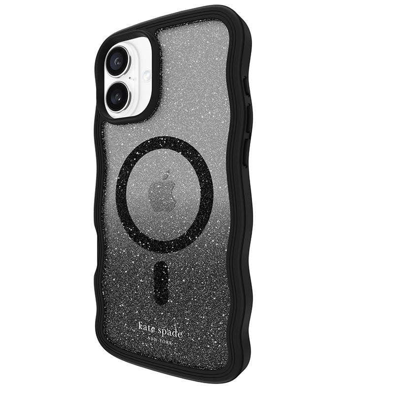 Kate Spade New York Wavy MagSafe – dėklas, skirtas „iPhone 16 Plus“ (Nakties kritimas)