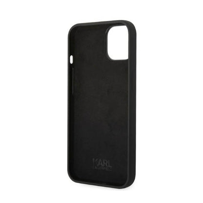 Karl Lagerfeld Silicone RSG – dėklas, skirtas iPhone 14 Plus (juodas)
