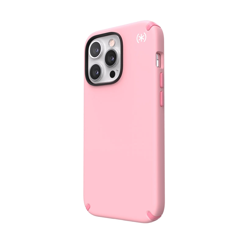 Speck Presidio2 Pro – dėklas iPhone 13 Pro su MICROBAN danga (Rosy Pink/Vintage Rose)