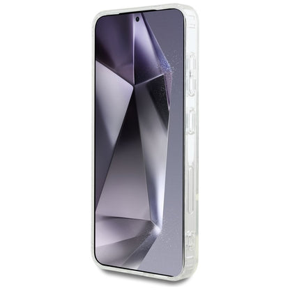 Karl Lagerfeld Rhinestones Karl Head Logo – Dėklas, skirtas Samsung Galaxy S25 (skaidrus)