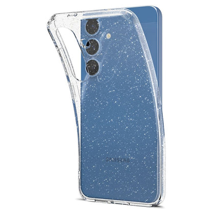 Spigen Liquid Crystal Glitter – dėklas, skirtas Samsung Galaxy S25+ (skaidrus)