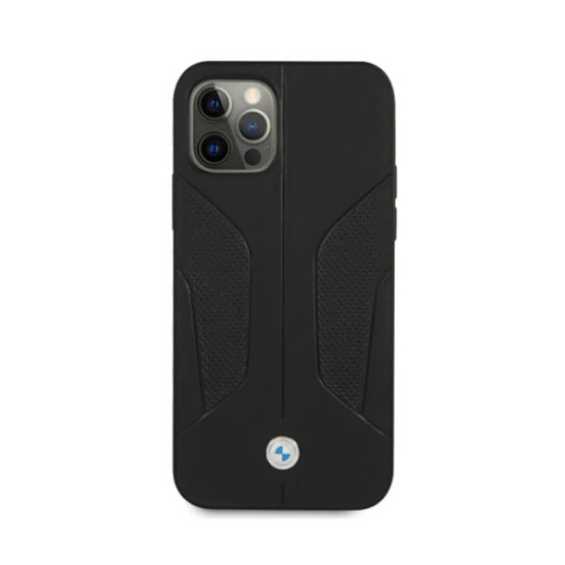 BMW od perfoartos odos šonai - dėklas iPhone 12 / iPhone 12 Pro (juodas)