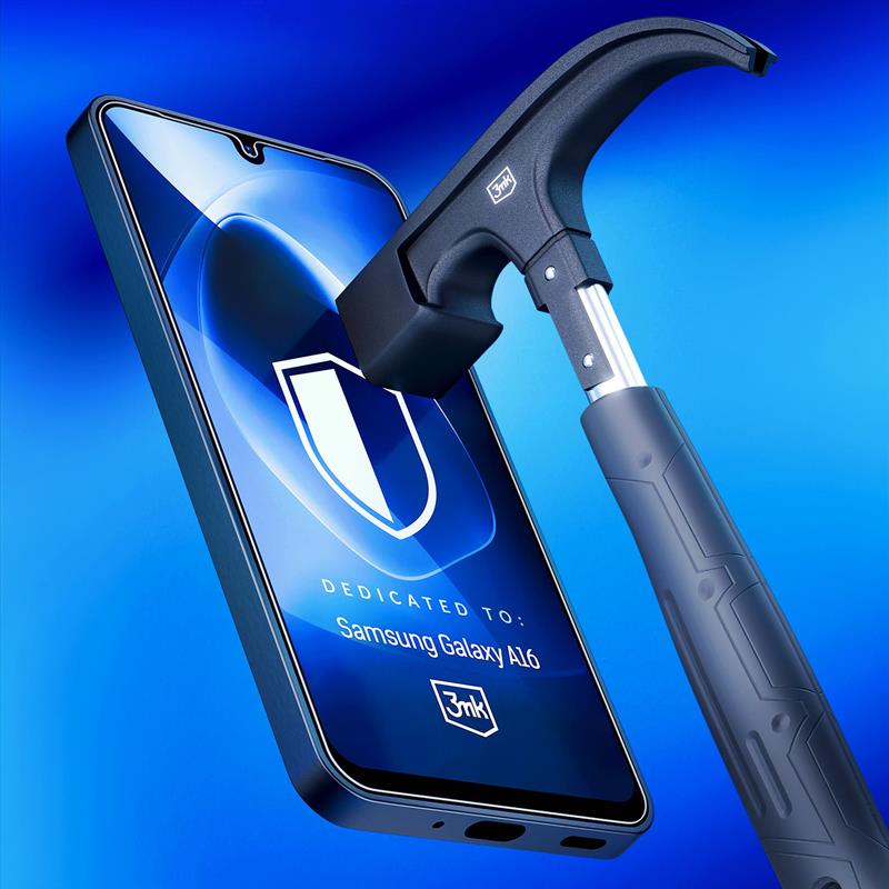 3mk FlexibleGlass – hibridinis stiklas, skirtas „Samsung Galaxy A16 4G/5G“