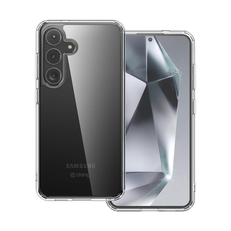 Crong Crystal Shield dėklas – Samsung Galaxy S24+ dėklas (skaidrus)