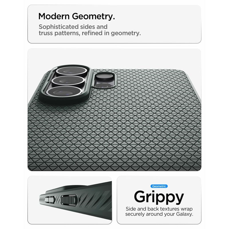 Spigen Liquid Air Mag dėklas MagSafe – Samsung Galaxy S26 Ultra (Abyss Green)