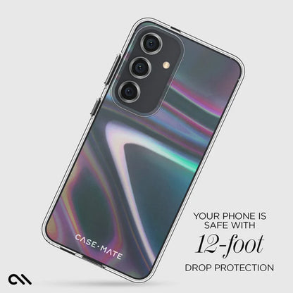 Case-Mate Soap Bubble – dėklas, skirtas „Samsung Galaxy S24“ (perlamutrinis)