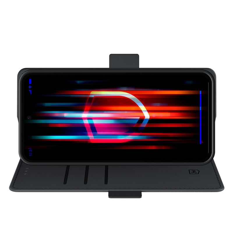 3mk Dėklas-piniginė – atverčiamas dėklas, skirtas Samsung Galaxy A57 (juodas)