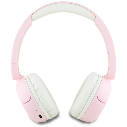„Hello Kitty“ veido logotipas – belaidės „Over-Ear“ „Bluetooth V5.3“ ausinės (rožinės)