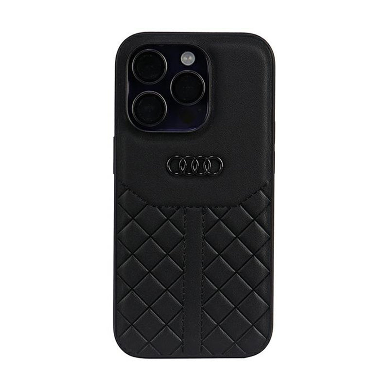 Audi Originalios Odos Dėklas, skirtas iPhone 14 Pro (Juodas)