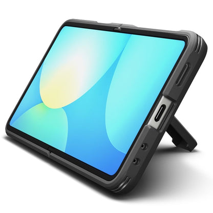 Spigen Tough Armor Pro Mag MagSafe – dėklas, skirtas Samsung Galaxy Z Flip 7 (juodas)