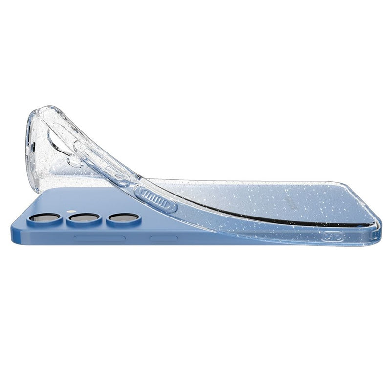 Spigen Liquid Crystal Glitter – dėklas, skirtas Samsung Galaxy S25+ (skaidrus)