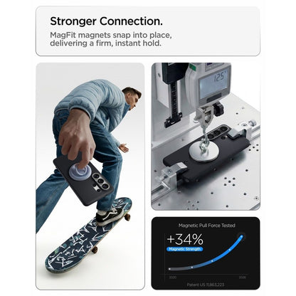 Spigen Nano Pop Mag MagSafe - Dėklas, skirtas Samsung Galaxy S26 Ultra (Black Sesame)