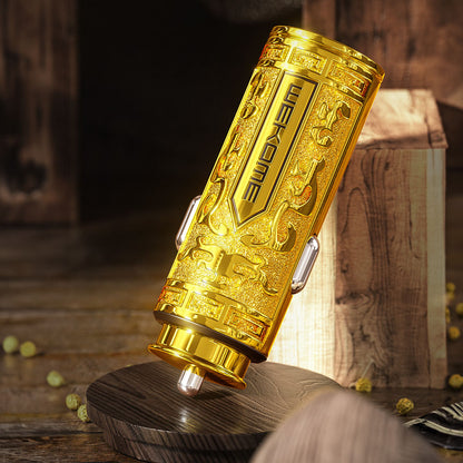 WEKOME WP-C37 Sakin serija – USB-C ir USB-A greitasis įkrovimas PD 20W automobilinis įkroviklis (auksinis)