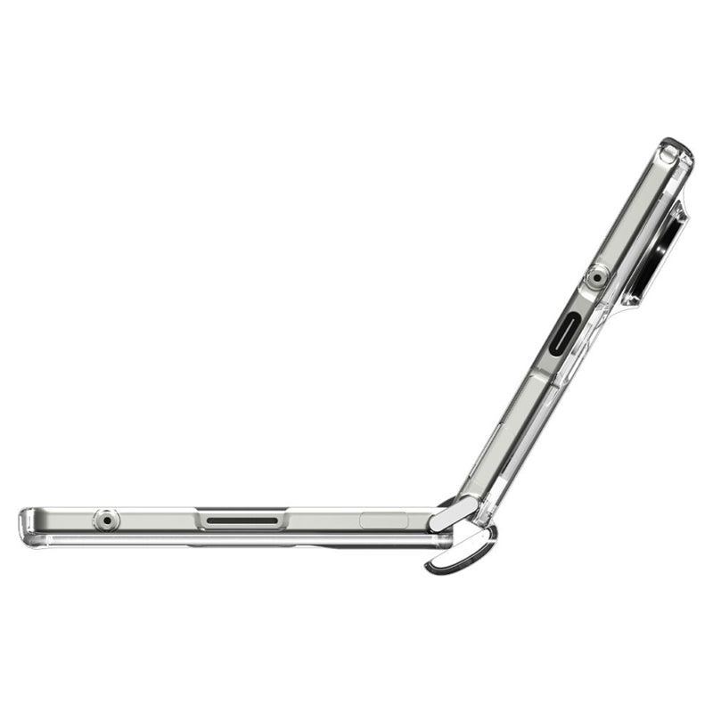 Spigen Ultra Hybrid Pro Mag MagSafe – dėklas, skirtas Samsung Galaxy Z Fold 7 (skaidrus / baltas)