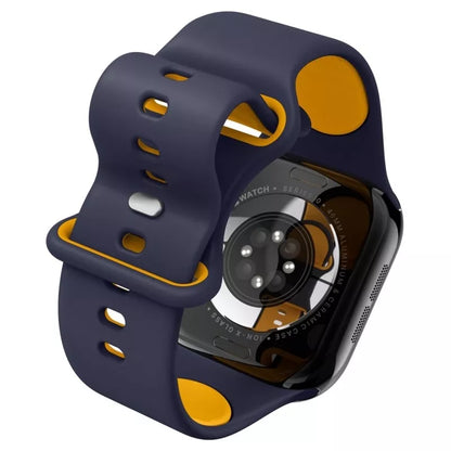 Spigen Nano Pop – Dirželis Apple Watch 44/45/46/49 mm (Mėlynių Tamsiai Mėlynas)