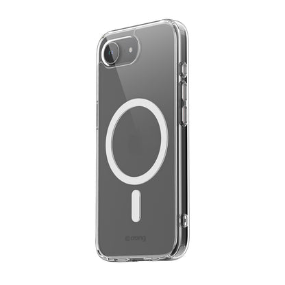 Crong Clear MAG Cover - dėklas, skirtas iPhone 16e su MagSafe (skaidrus)