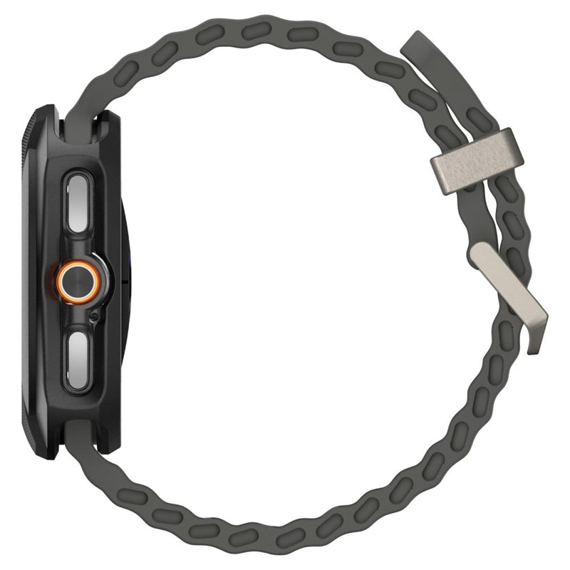 Spigen Liquid Air - Dėklas, skirtas Samsung Galaxy Watch 8 Classic 46 mm (Matinė juoda)