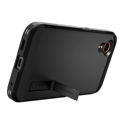 Spigen Tough Armor – Dėklas, skirtas „Samsung Galaxy XCover 7“ (juodas)