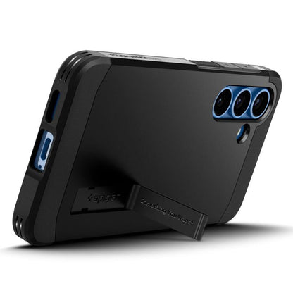 Spigen Tough Armor MagSafe – dėklas, skirtas „Samsung Galaxy S25“ (juodas)