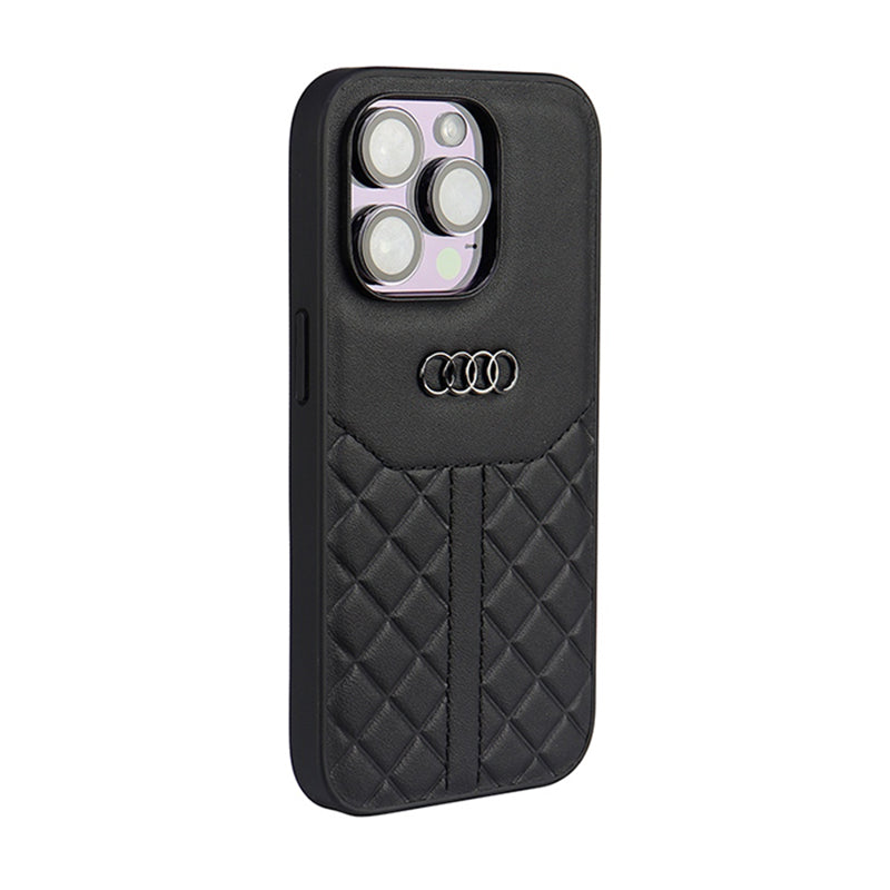 Audi Originalios Odos Dėklas, skirtas iPhone 14 Pro (Juodas)
