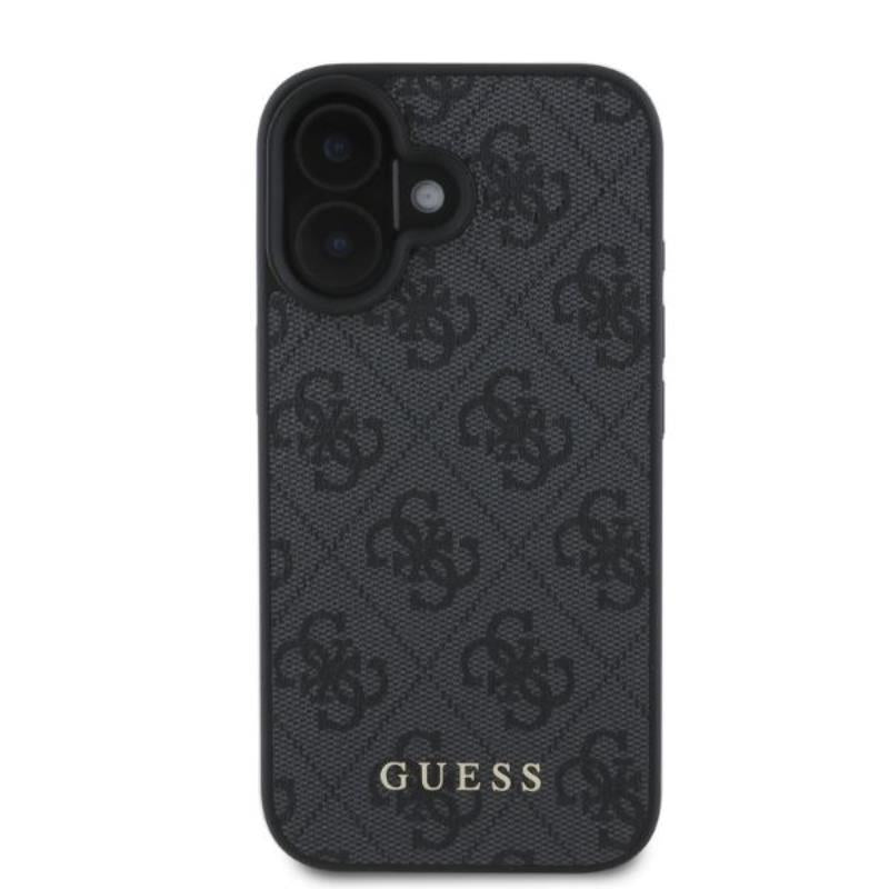 Guess 4G Classic - dėklas iPhone 16 (juodas)